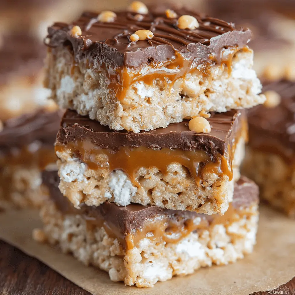 Snickers Rice Crispy Treats: Easy Indulgence for Every Sweet Tooth