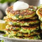 Crispy Zucchini Fritters