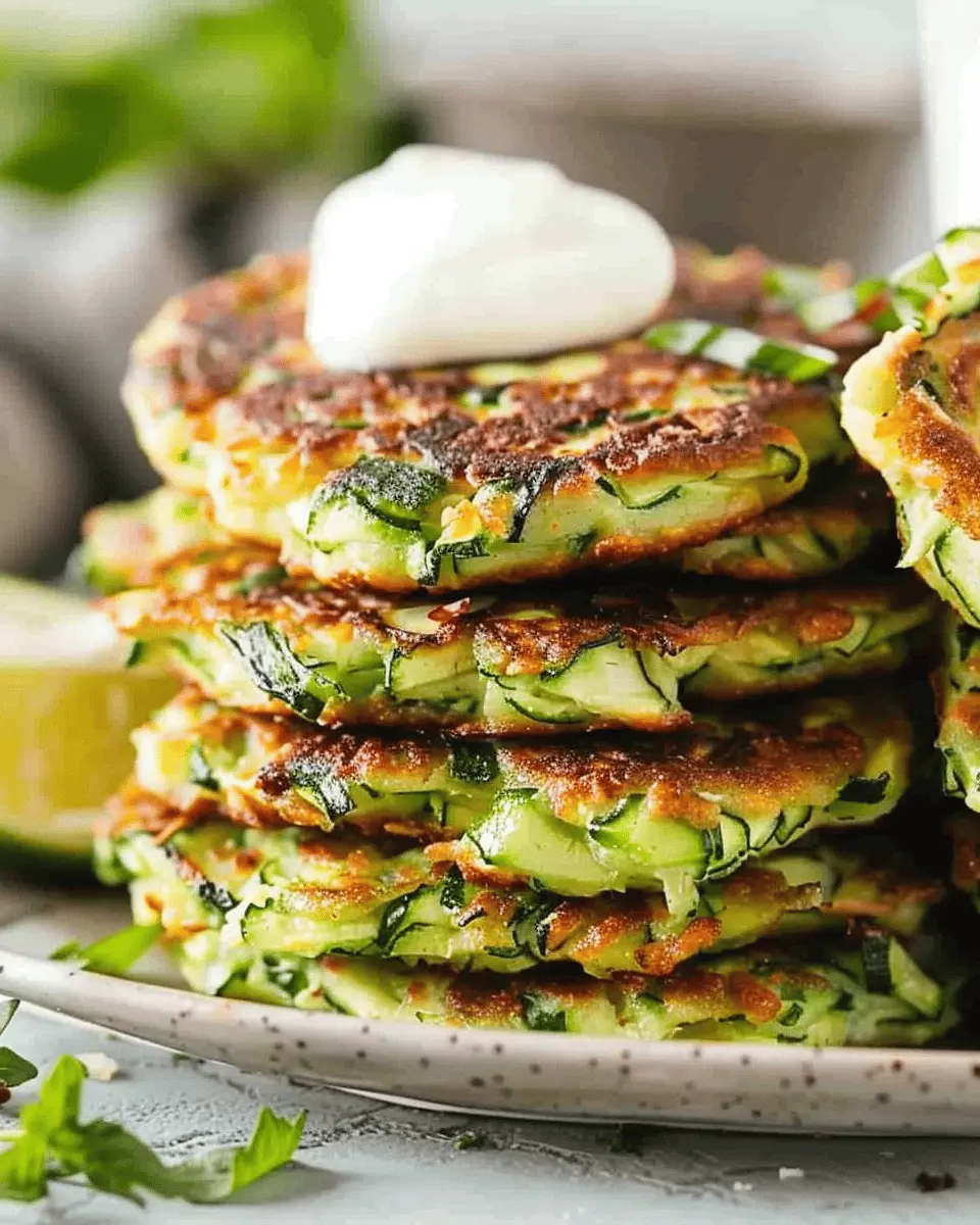 Crispy Zucchini Fritters: Easy, Irresistibly Delicious Treats