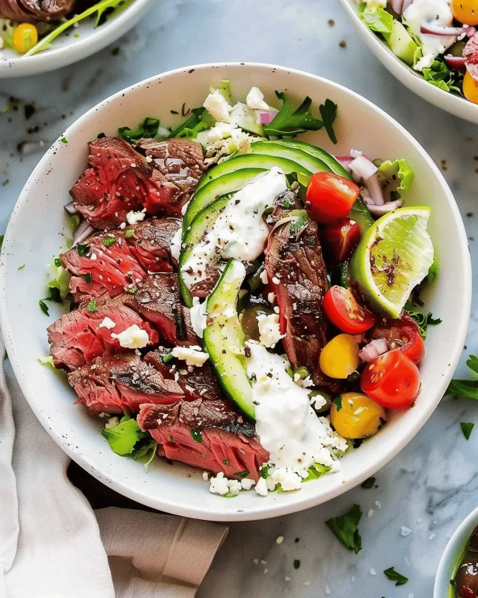 Mediterranean Steak Bowls: Easy Recipe for a Flavorful Meal