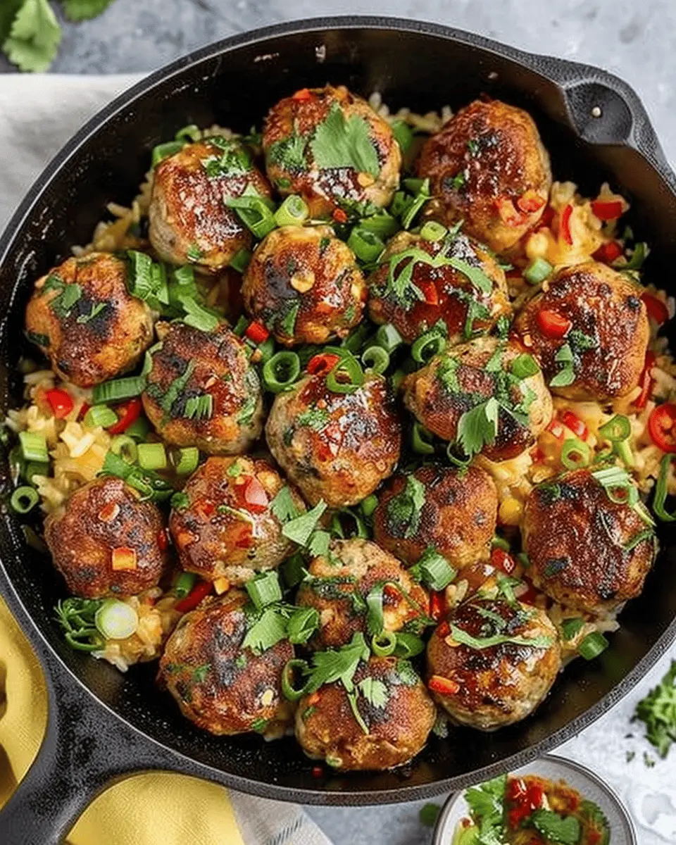 Firecracker Meatballs: Easy Turkey Bacon and Chicken Ham Delight