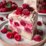 White Chocolate Raspberry Cake