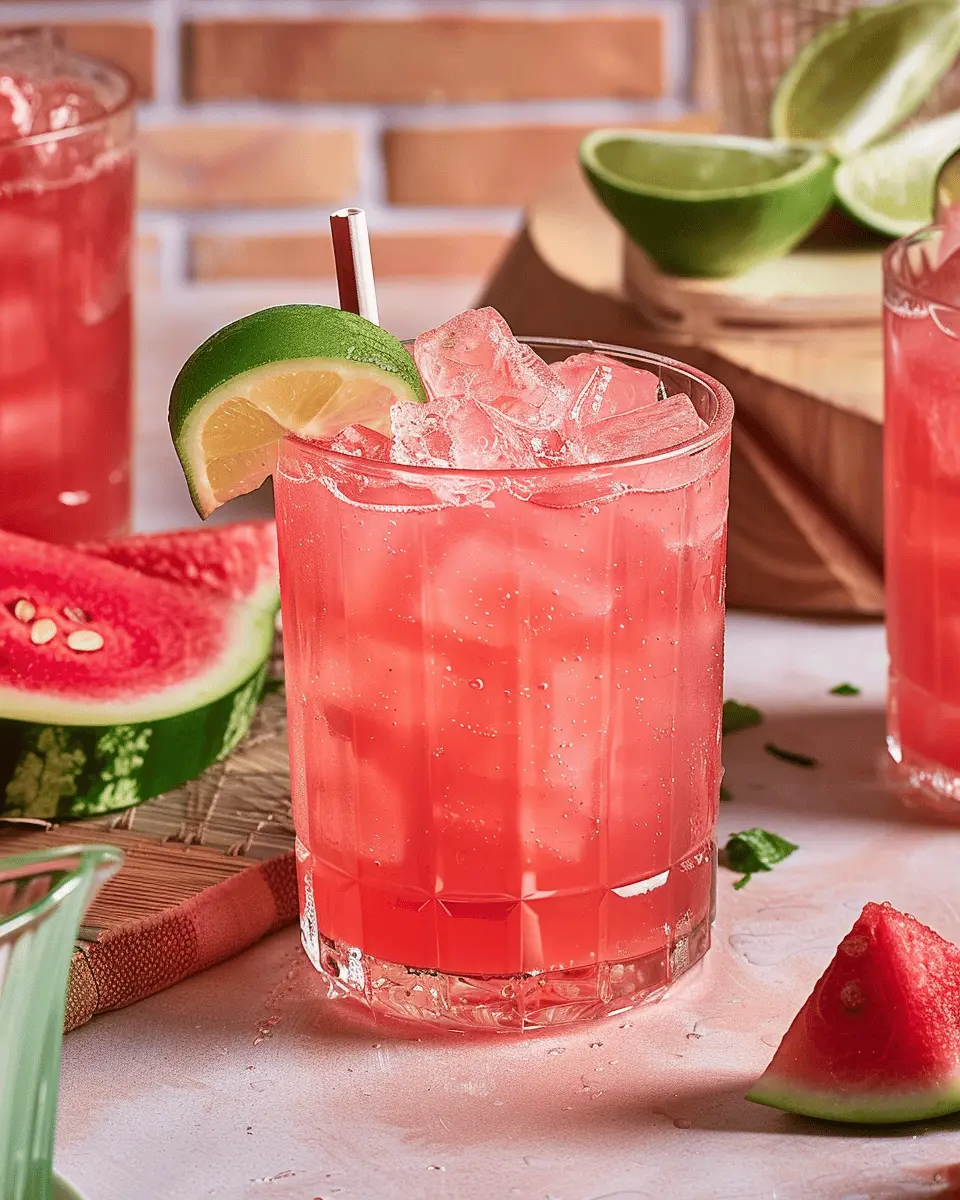 Hydrating Watermelon Skin Glow Juice for a Refreshing Boost