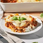 Lasagna with Cottage Cheese
