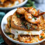 Cajun Shrimp Grilled Cheese – Spicy, Cheesy & Comfort Food with a Kick!