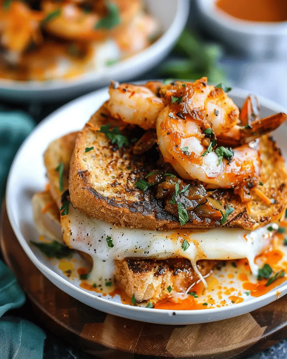 Cajun Shrimp Grilled Cheese: Spicy, Cheesy Comfort with a Twist