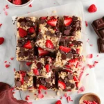 Chocolate Strawberry Rice Krispy Treats – Sweet, Crunchy & Dipped in Chocolate Bliss!