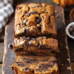 Cinnamon Swirl Chocolate Chip Pumpkin Butter Bread