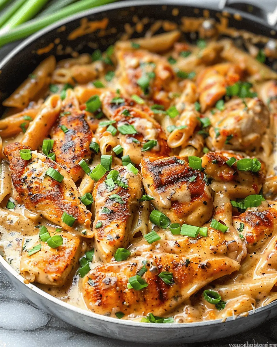 Creamy Cajun Alfredo Chicken Skillet – Indulgent One-Pan Delight