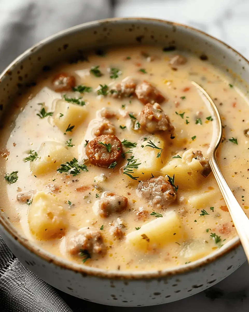 Creamy Sausage Potato Soup: A Cozy Indulgence You’ll Love