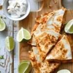 Crispy Chicken Quesadillas – Cheesy, Golden & Flavor-Packed!