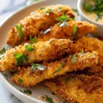 Crispy Homemade Baked Chicken Tenders