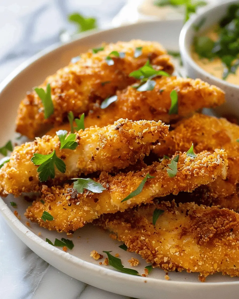 Crispy Homemade Baked Chicken Tenders: The Best Easy Recipe