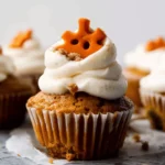 Easy Pumpkin Pie Cupcakes With Cream Cheese Frosting That Taste Bakery-Style