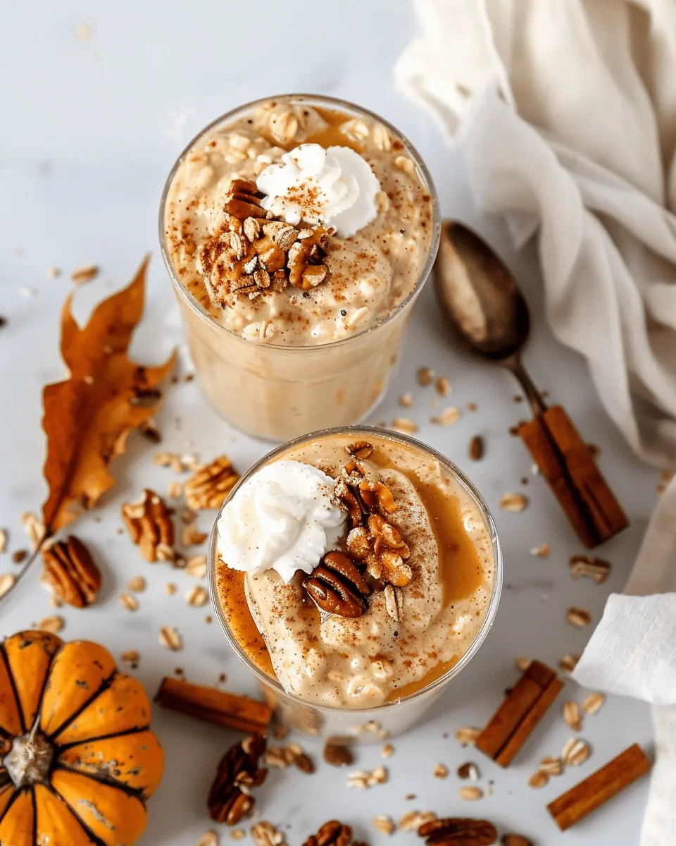 Easy Pumpkin Spice Overnight Oats for a Cozy Morning Boost