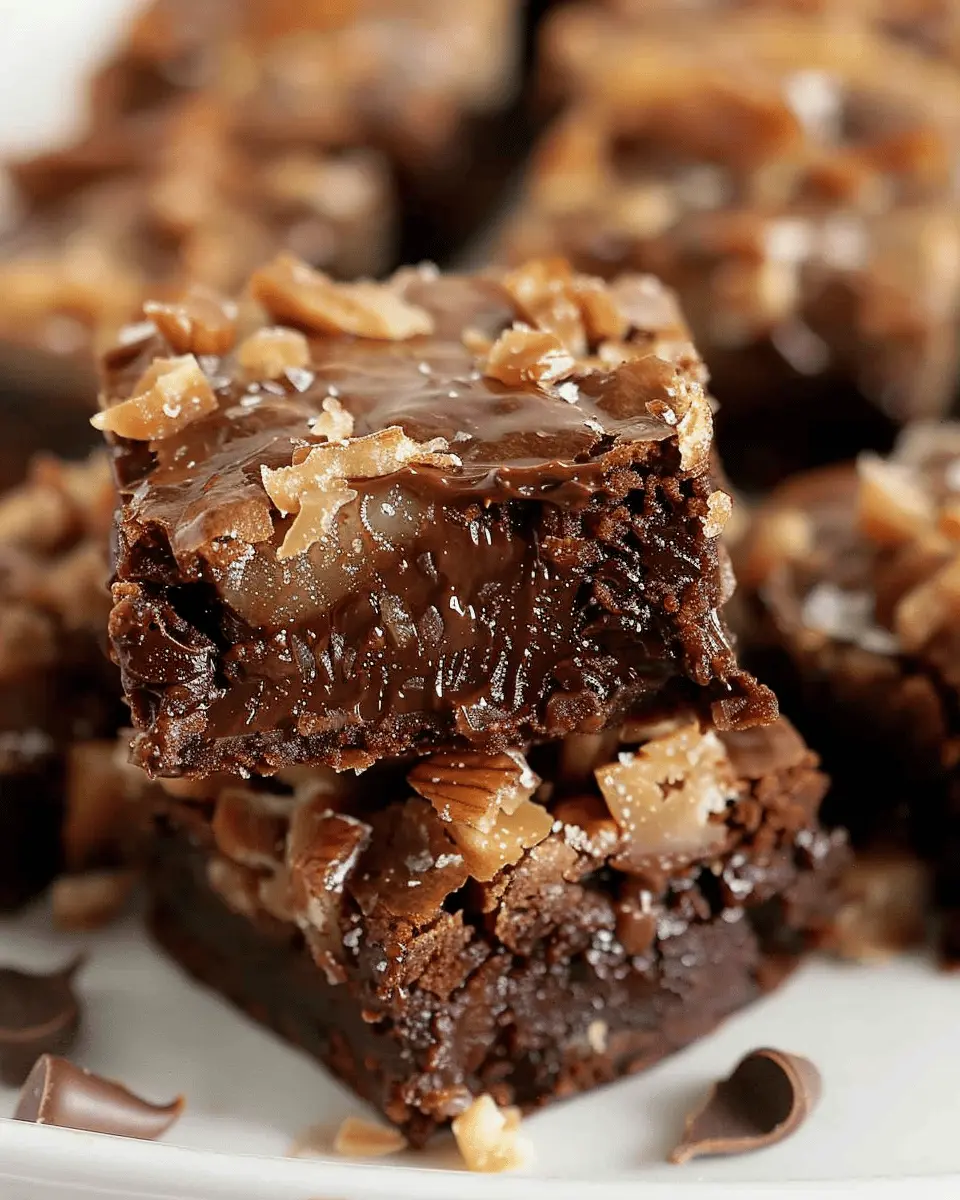 German Chocolate Brownies Recipe: Indulgent Dessert You’ll Love