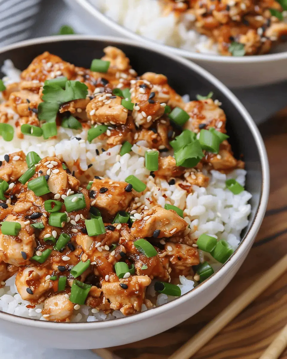 Low Carb Firecracker Ground Chicken: Juicy and Flavor-Packed Delight