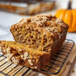 Pumpkin Bread with Maple Glaze
