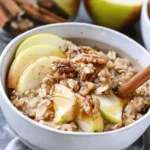 Quick Healthy Breakfast Recipe | Apple Cinnamon Oatmeal Bowl