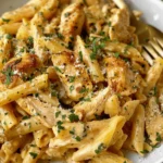 Easy Parmesan Chicken Pasta