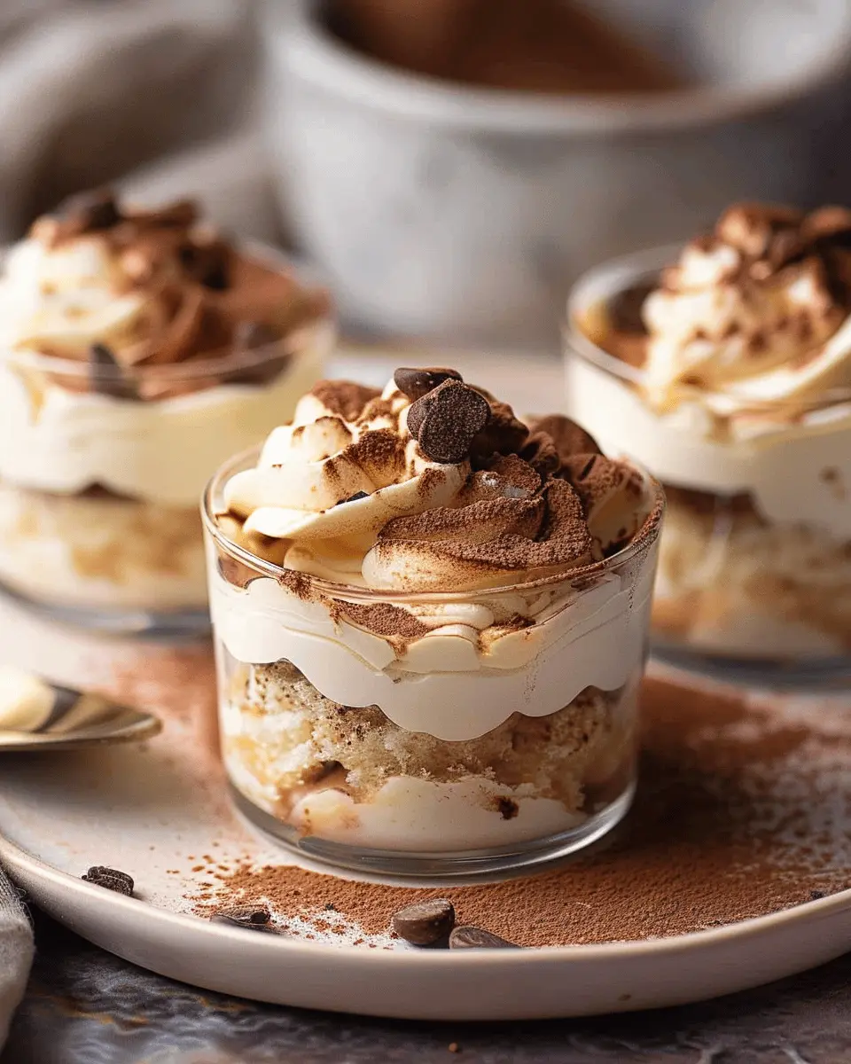 Mini Tiramisu Cups: Indulgent Dessert Perfect for Any Occasion