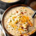 Crock Pot Crack Potato Soup – Creamy, Cheesy & Totally Addictive!