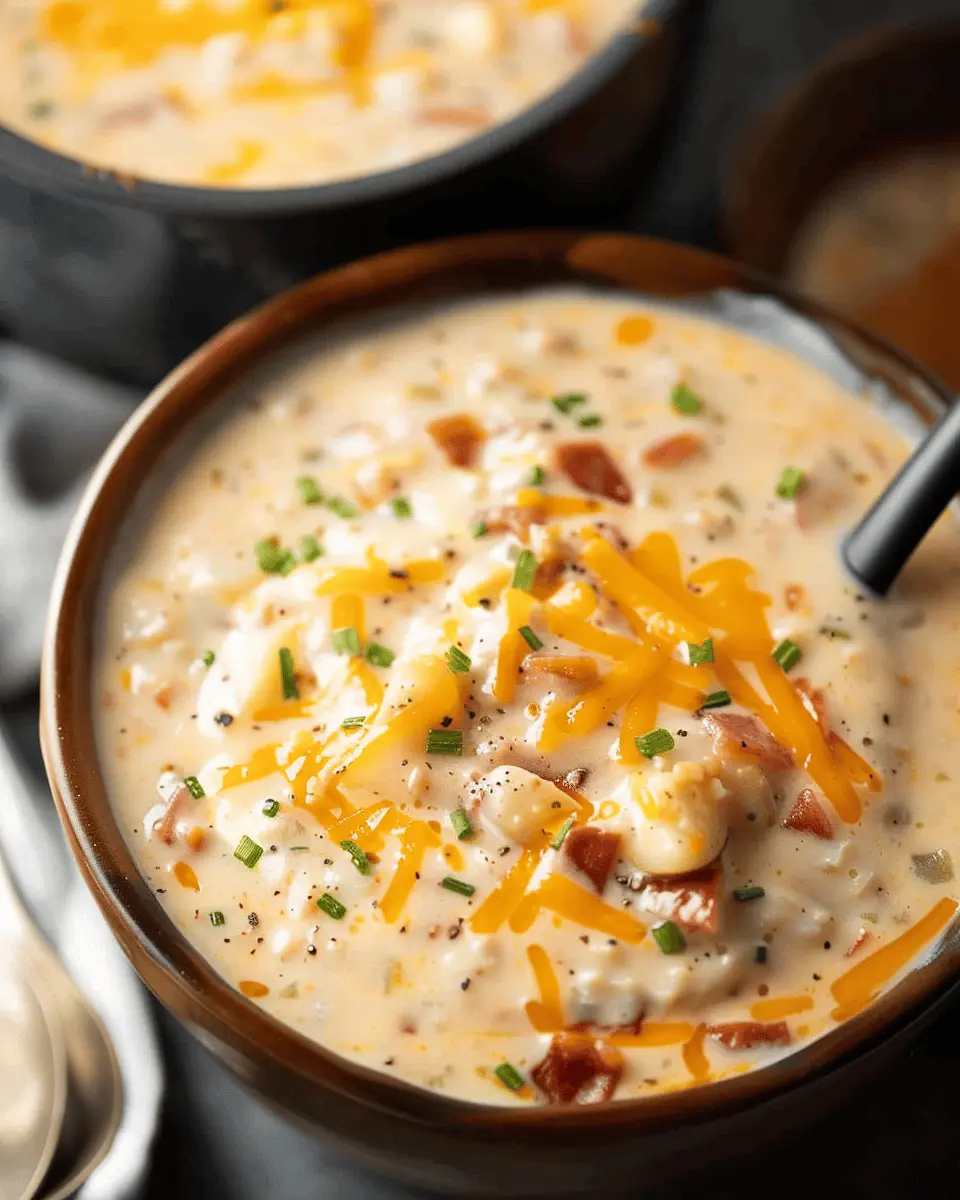 Crock Pot Crack Potato Soup: Creamy, Cheesy & Irresistibly Delicious