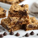 Chocolate Chip Oatmeal Cookie Bars