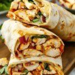 BBQ Chicken Wraps {15 Minute Meal}