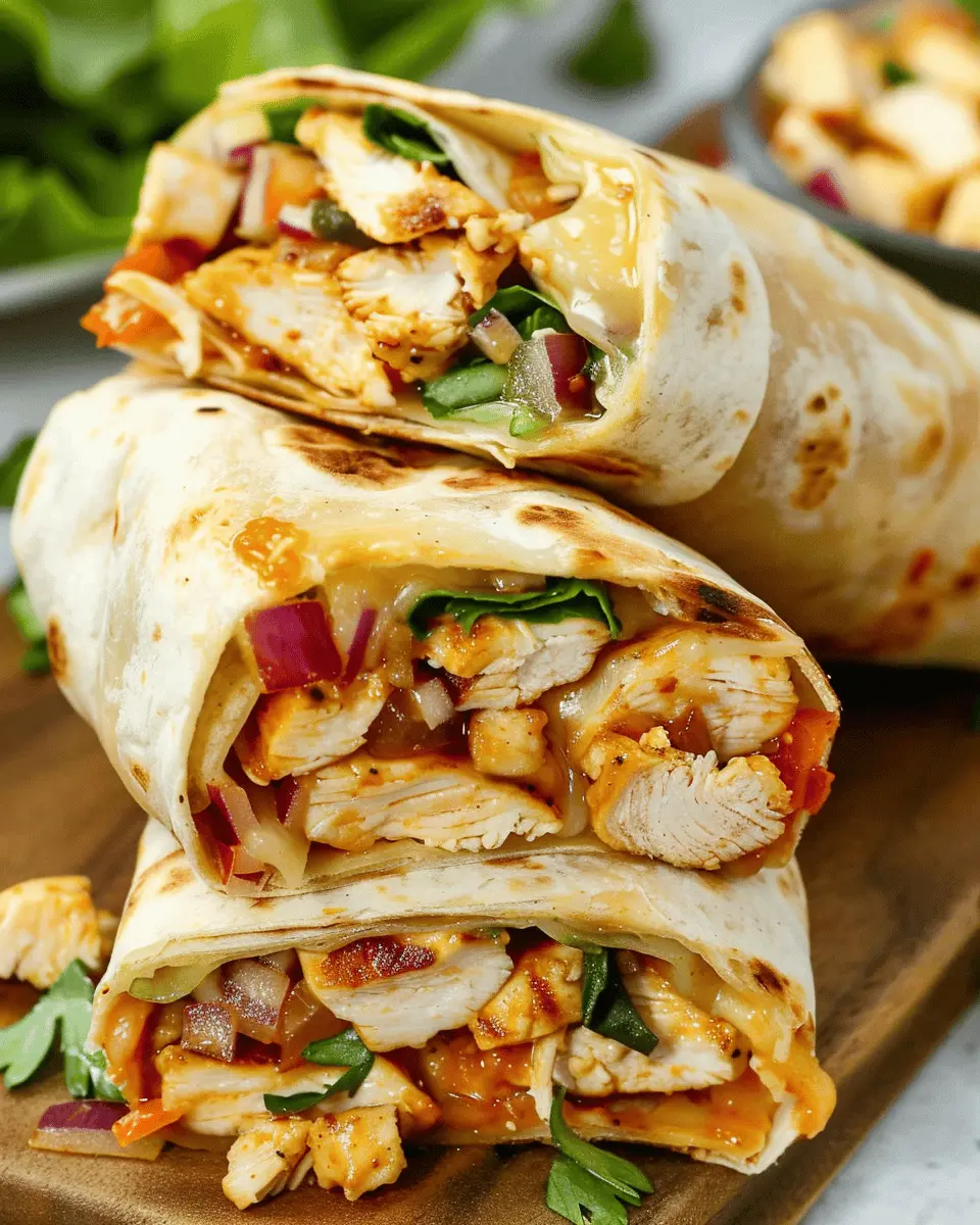 BBQ Chicken Wraps: Easy 15 Minute Meal Perfect for Quick Dinners