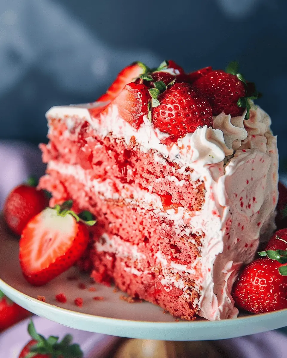 Homemade Strawberry Cake: The Best Indulgent Treat for Everyone
