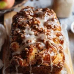 Easy Amish Apple Fritter Bread