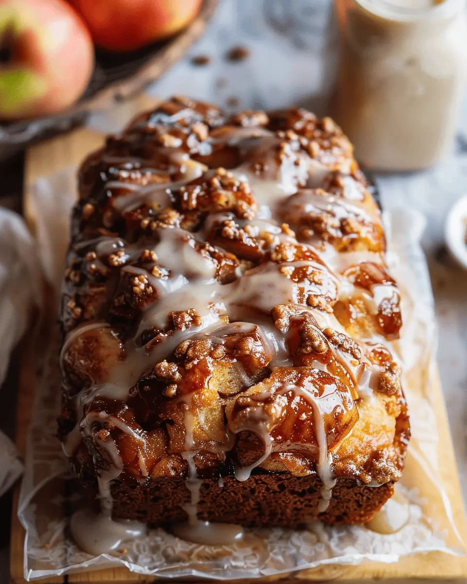Easy Amish Apple Fritter Bread: Indulgent Homemade Delight