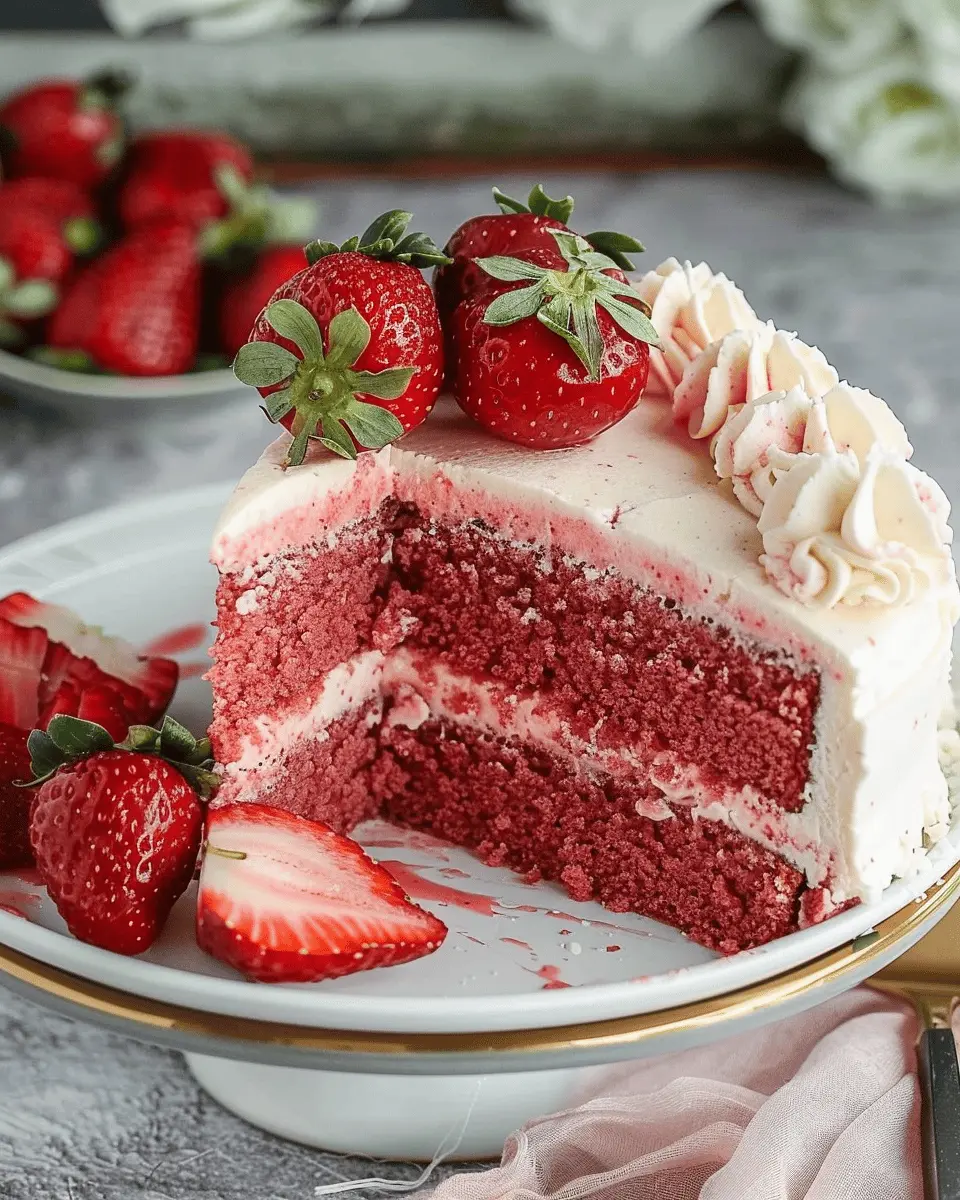 Strawberry Cake: Easy Delight for Homemade Desserts