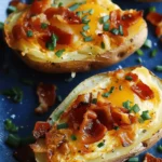 Twice Baked Loaded Breakfast Potatoes