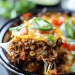 Crockpot Taco Casserole
