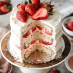 High Altitude Strawberry Shortcake Layer Cake