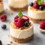 Classic Mini Cheesecakes New York Style