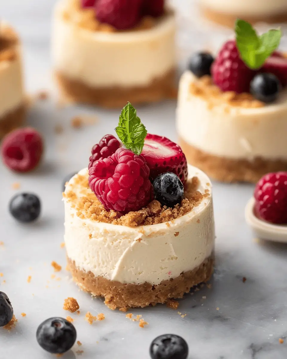 Classic Mini Cheesecakes New York Style: Indulgent & Easy Treats