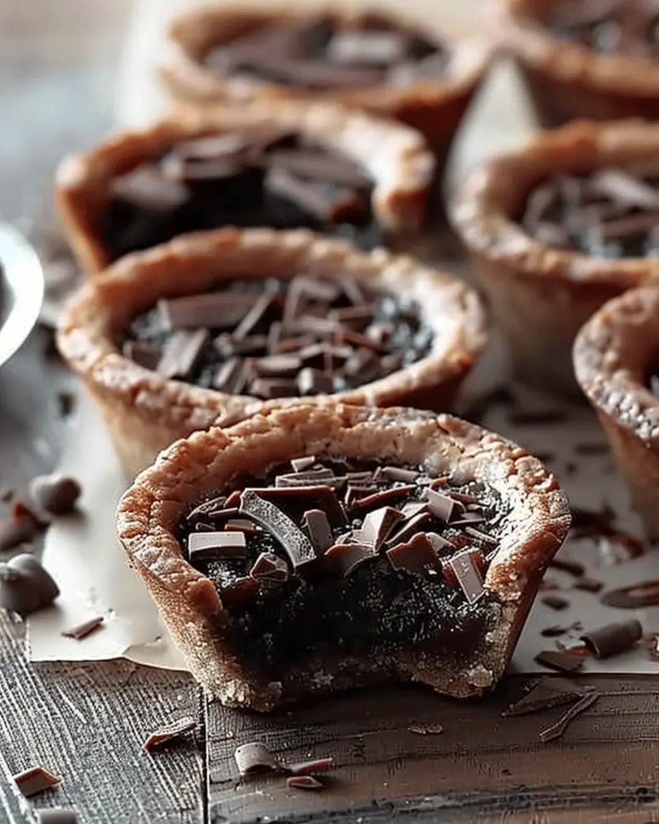 Truffle-Filled Cookie Tarts: Indulgent Treats to Wow Guests