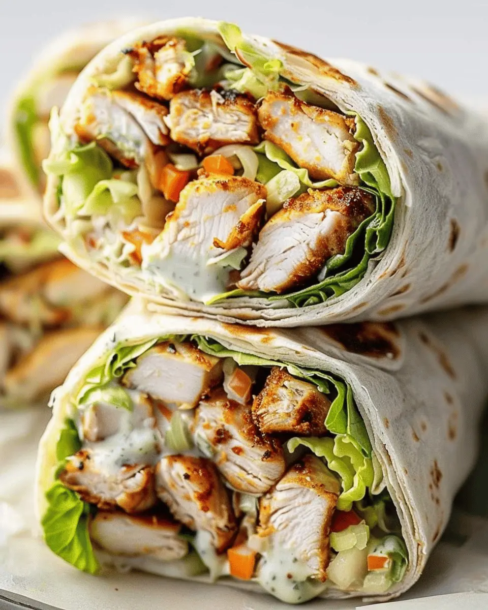 Chicken Wrap Delight: Easy Turkey Bacon & Chicken Ham Recipe