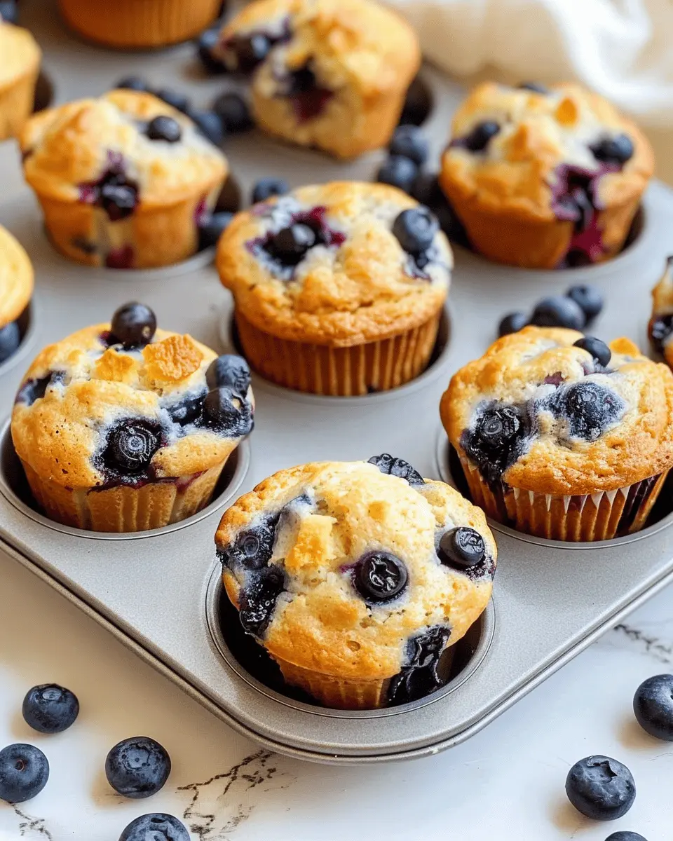 Blueberry Cottage Cheese Muffins: Easy, Moist, and Delicious Treats
