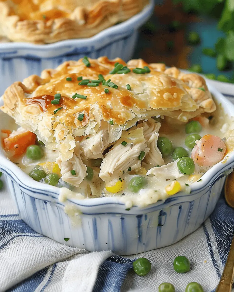 Easy Homemade Chicken Pot Pie Casserole Recipe Your Family Will Love
