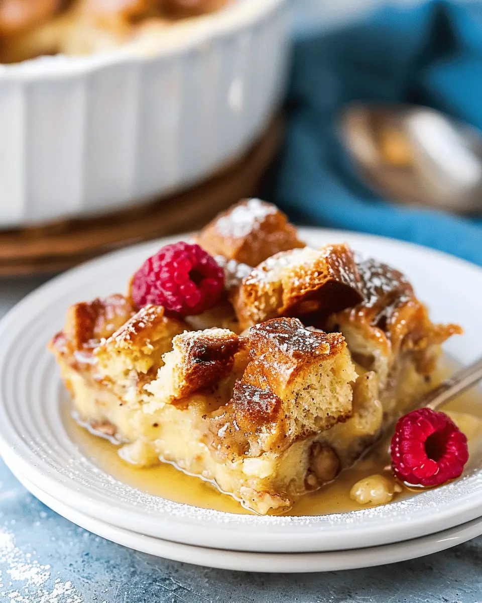 Easy Bread Pudding: A Cozy Dessert for Chilly Evenings