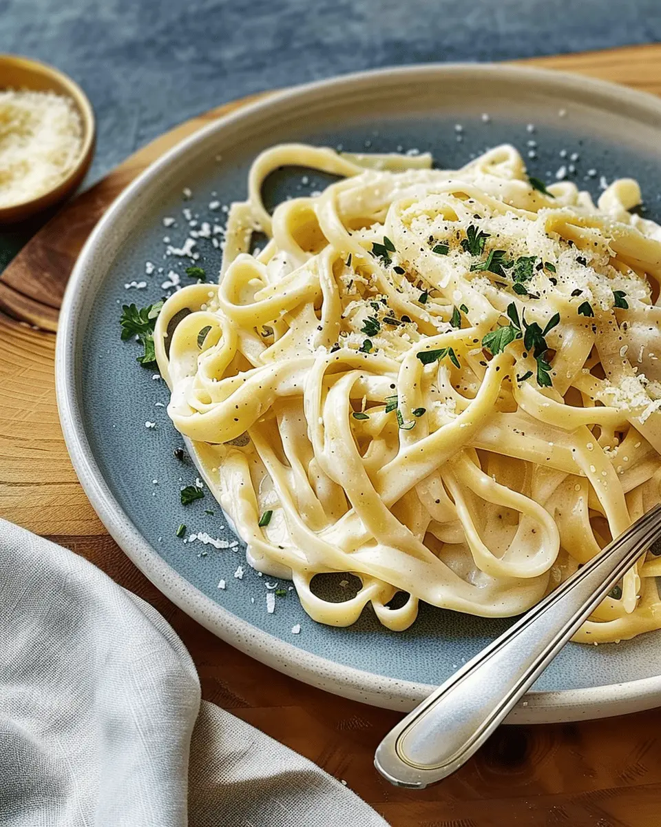 Fettuccine Alfredo: Indulgent Comfort with Turkey Bacon Delight