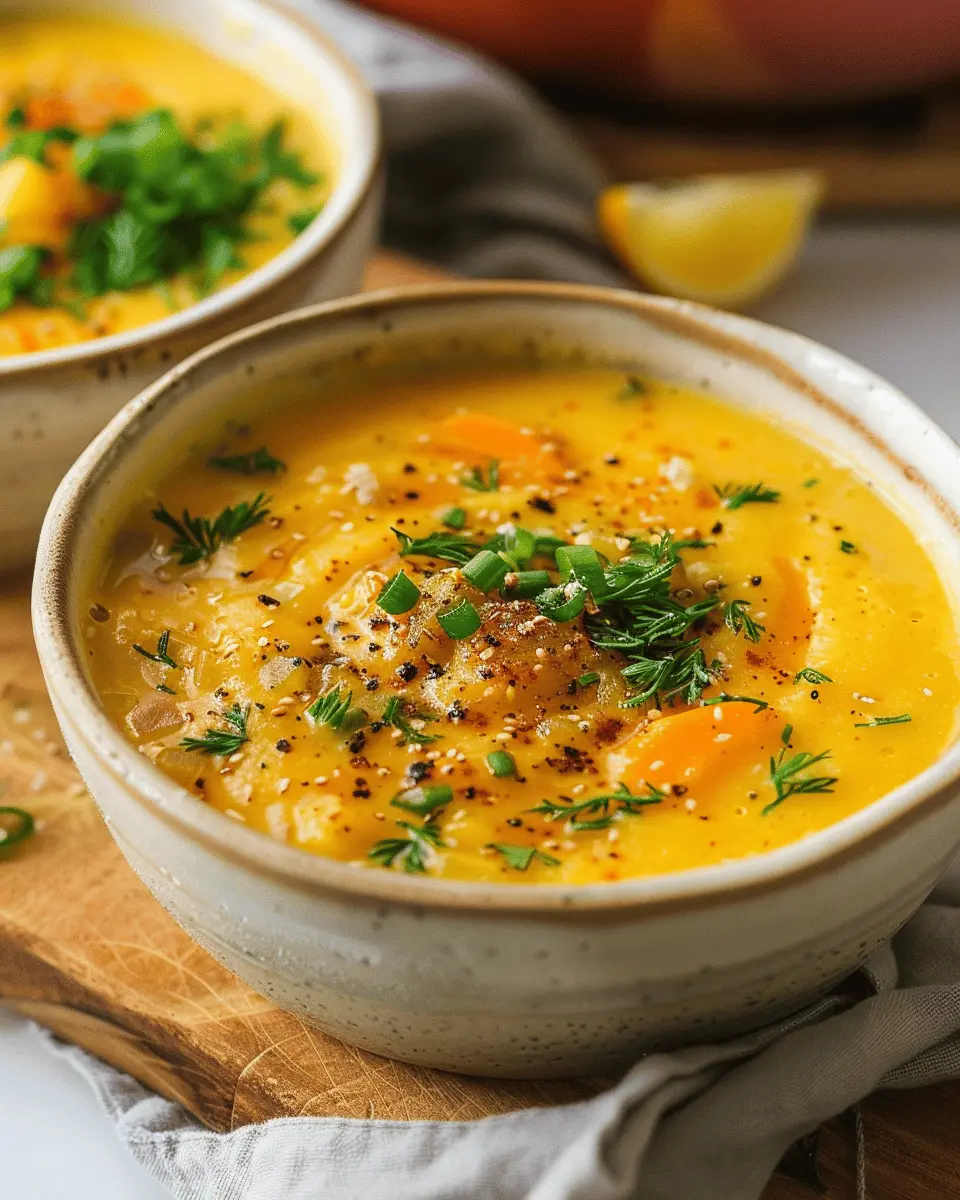 Golden Glow Soup: The Easy, Healthy Comfort Food You’ll Love