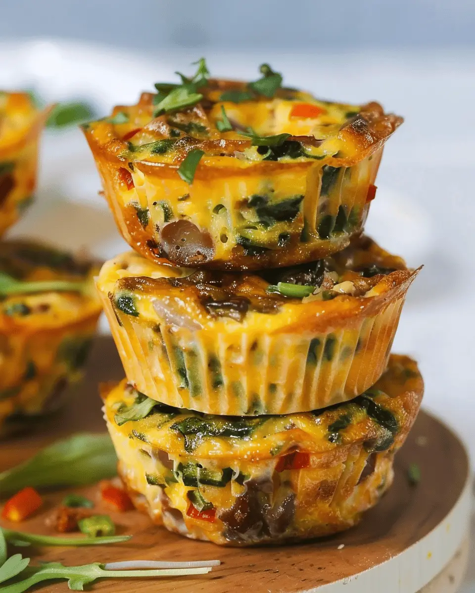 Veggie Egg Muffins: Easy 15g Protein Treats for Breakfast Bliss