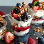 Cottage Cheese & Berry Parfait (30g Protein)
