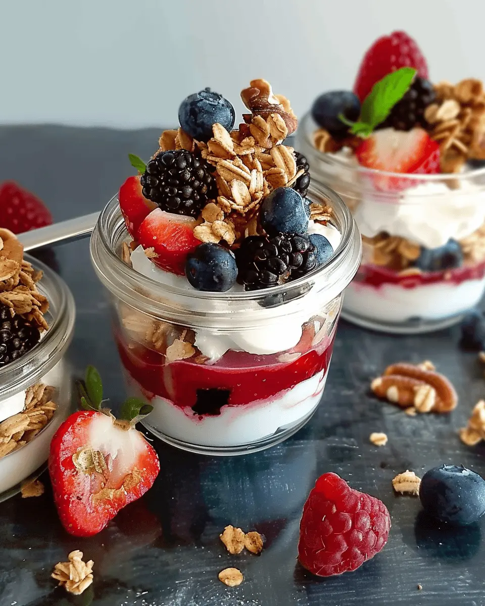 Cottage Cheese & Berry Parfait: The Best 30g Protein Boost