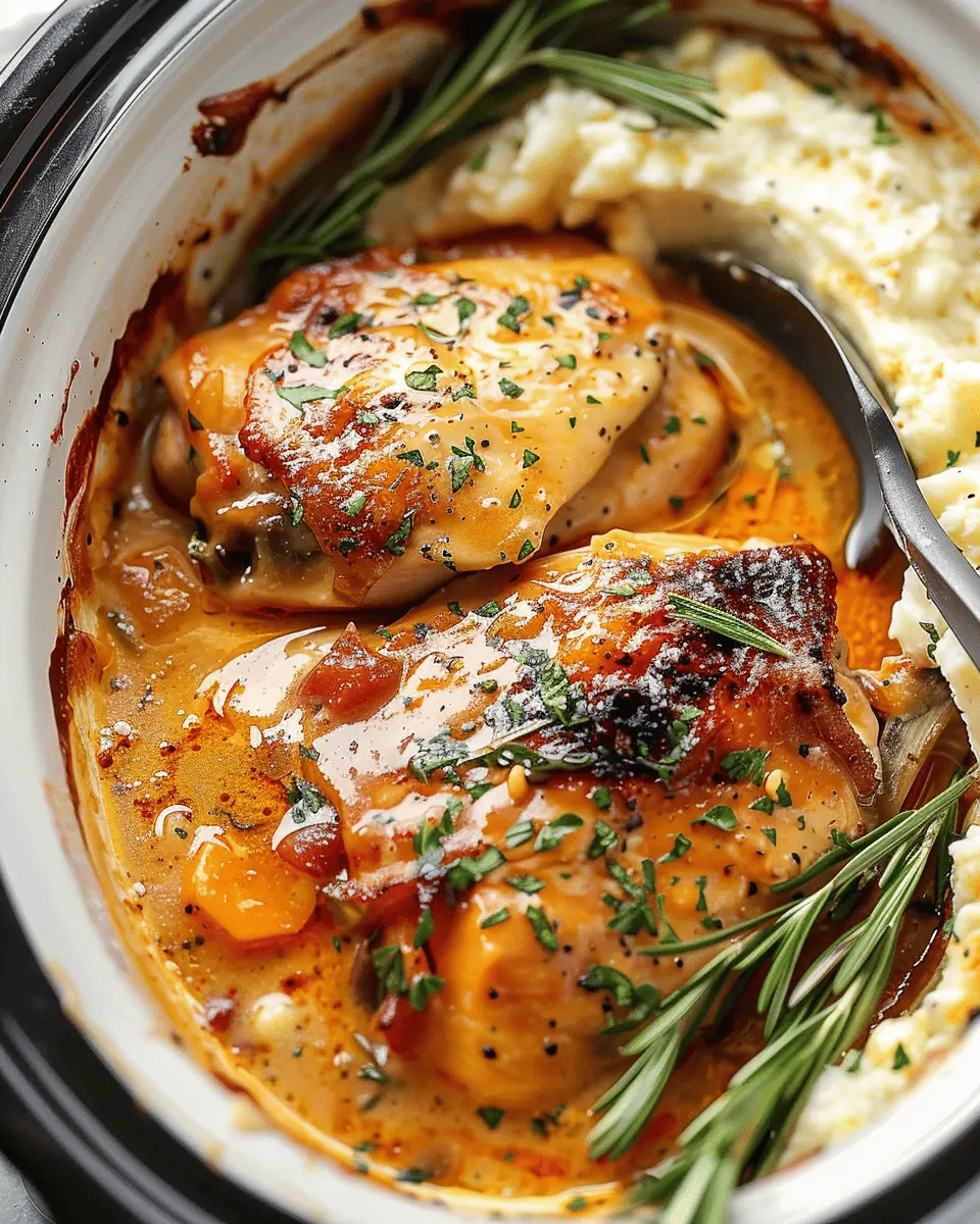 Dump & Go Marry Me Chicken: Easy Creamy Crockpot Delight